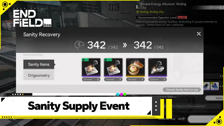 Sanity Supply event