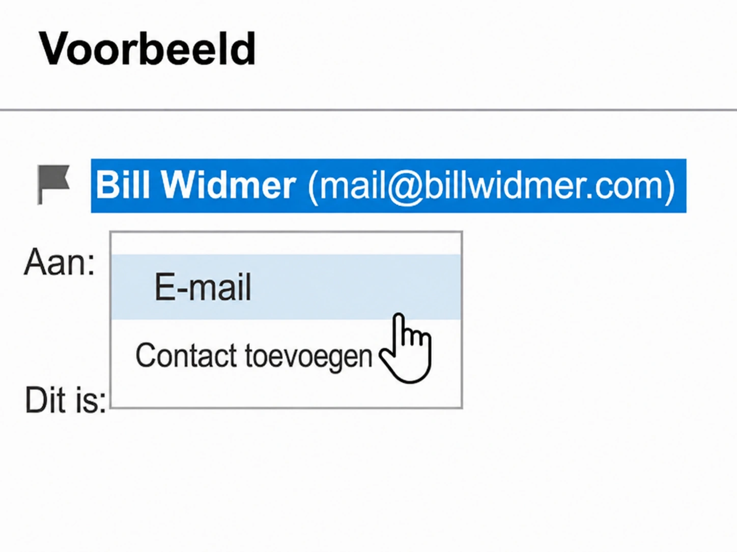 hoe whitelist je een e-mail in AOL