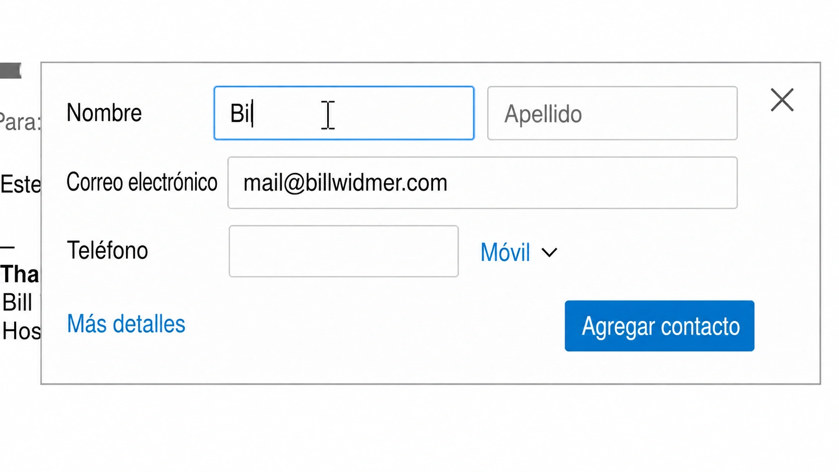 cómo añadir correo a la lista blanca en AOL