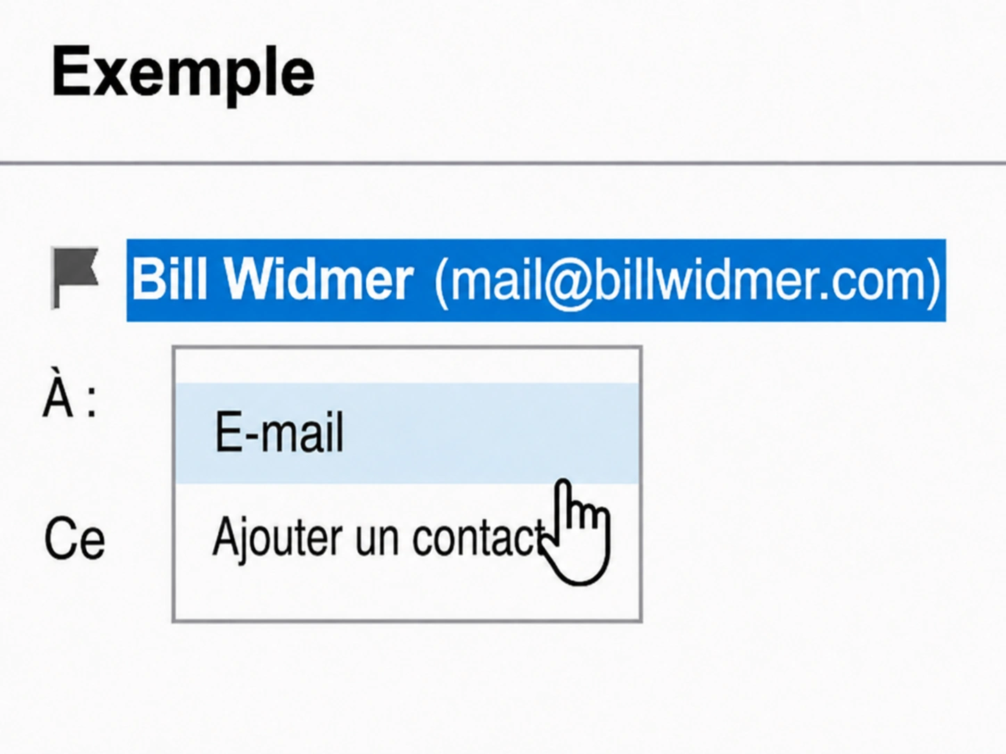 comment mettre un e-mail sur liste blanche sur AOL