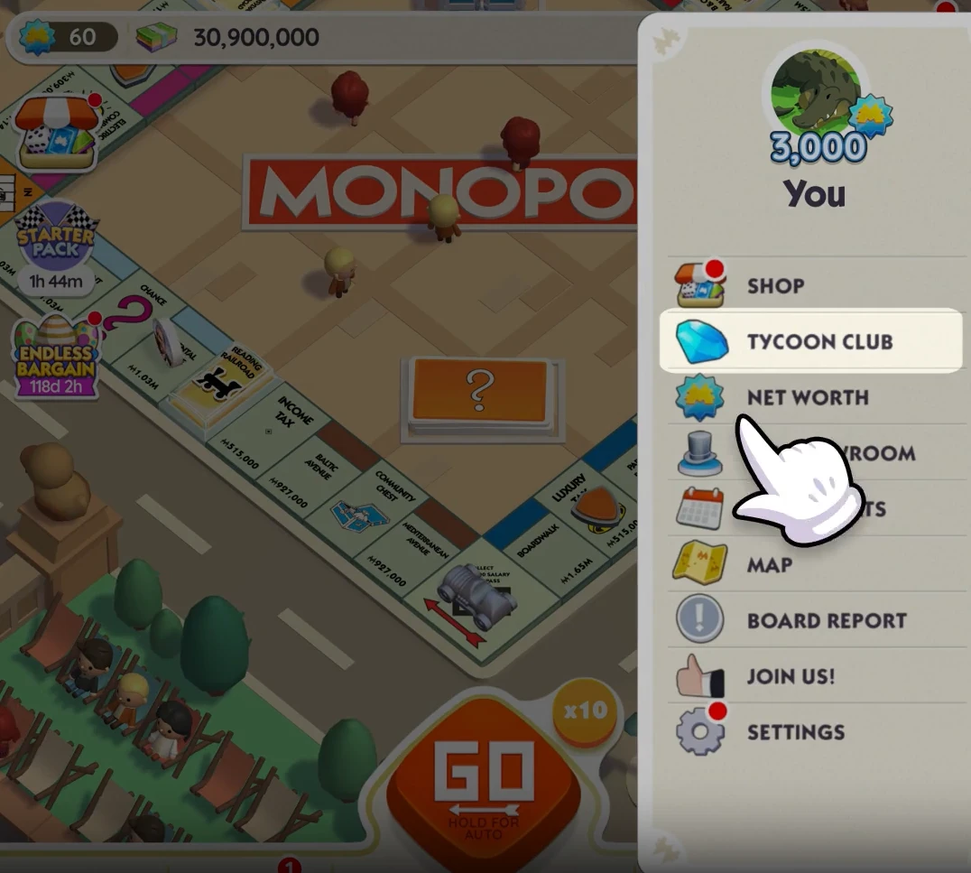 Tycoon Club Access