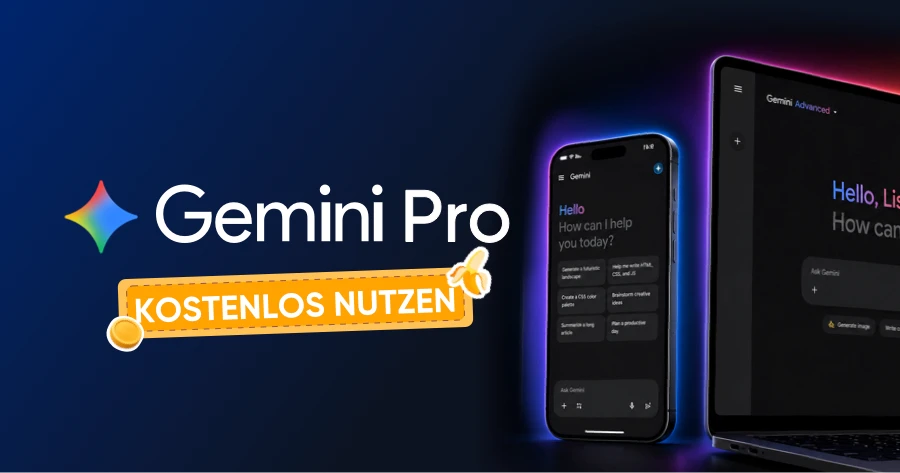 Gemini Pro kostenlos
