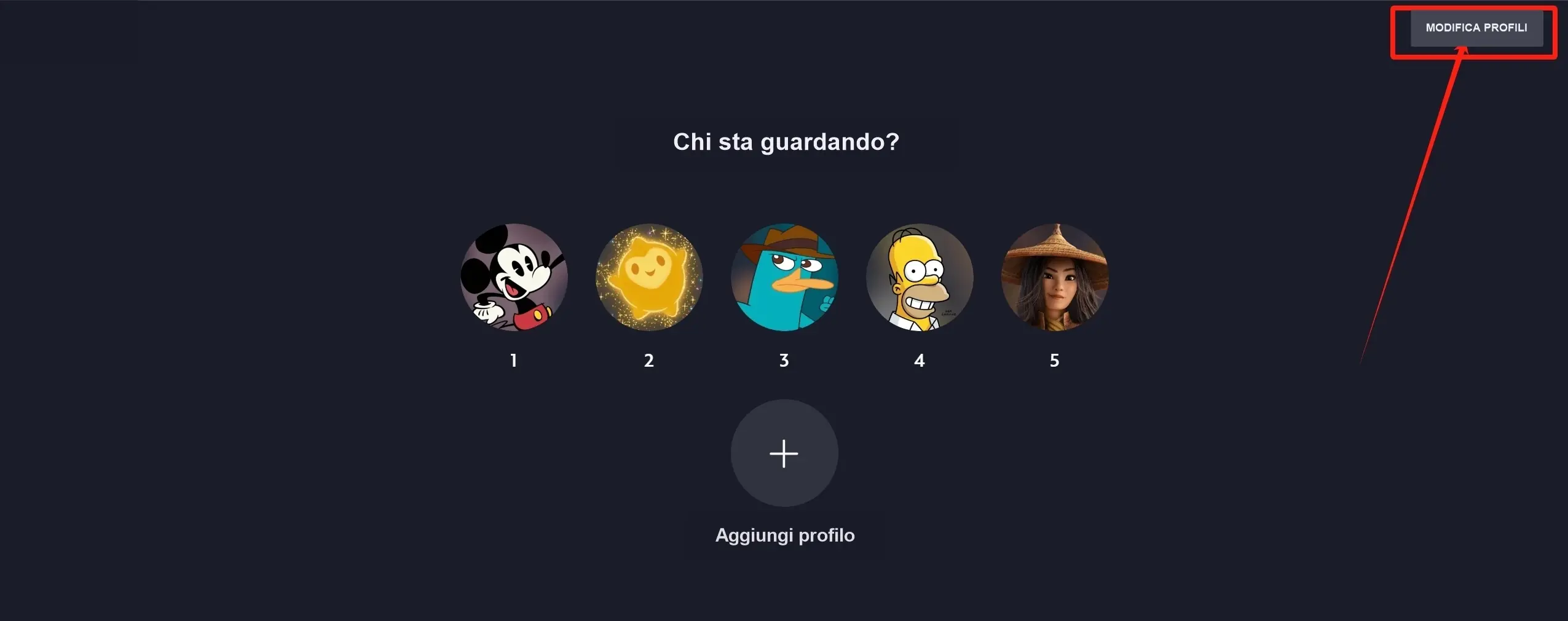 classificazione contenuti Disney+