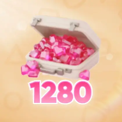 1280 + 90 Diamond Hearts