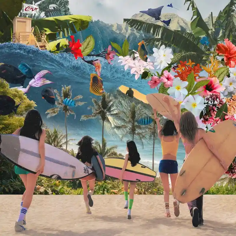 레드벨벳 Velvet Summer 앨범 커버