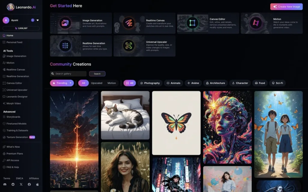 leonardo ai image generator