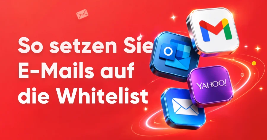 E-Mail-Adresse auf die Whitelist setzen