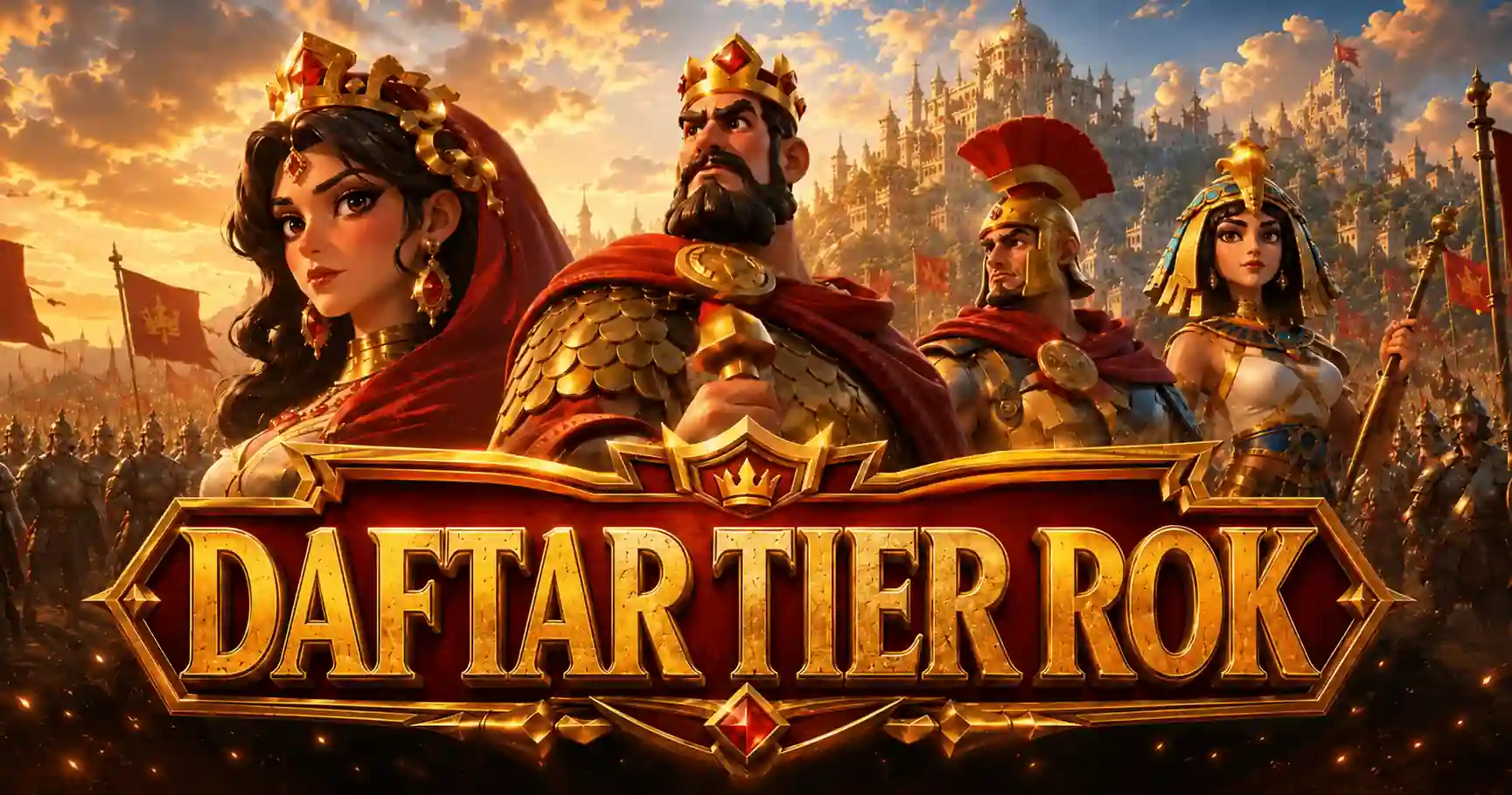 daftar tier komandan Rise of Kingdoms