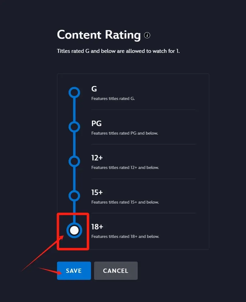 classificazione contenuti Disney+