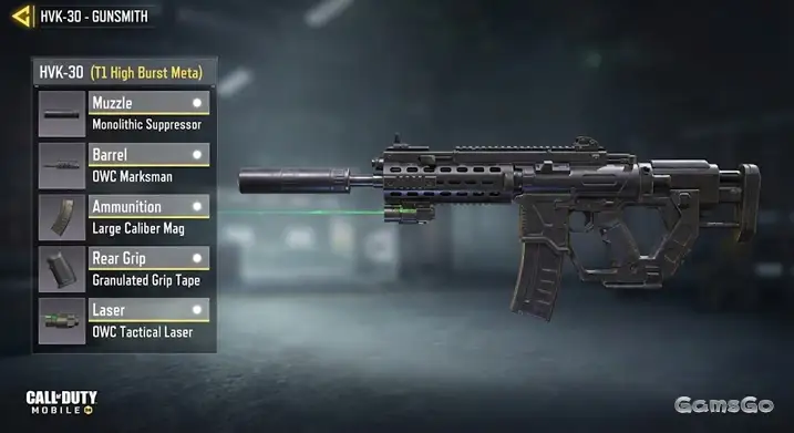 Best HVK-30 Loadout in COD Mobile