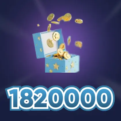 1820000 Coins