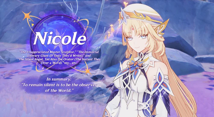 Genshin Nicole appearance