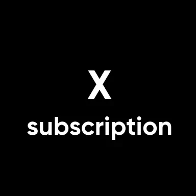 X subscription