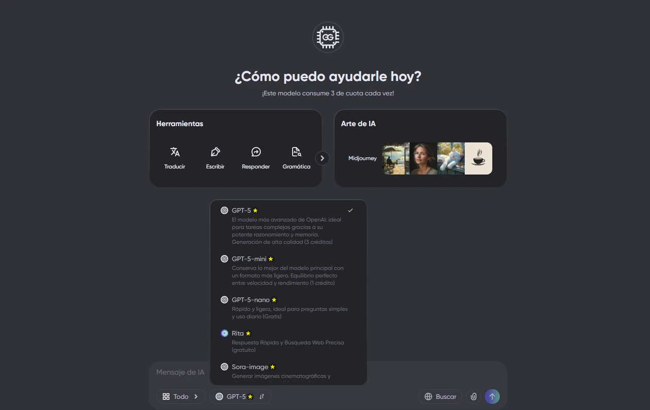 gamsgo plataforma ai multi modelo