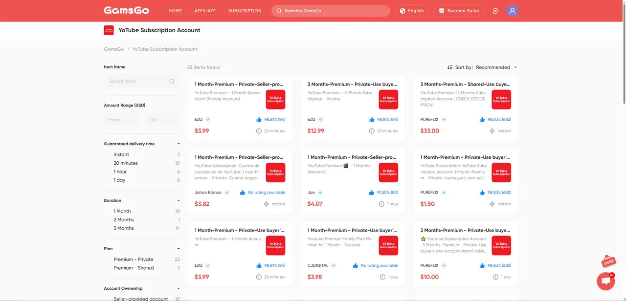 Cheap YouTube Premium