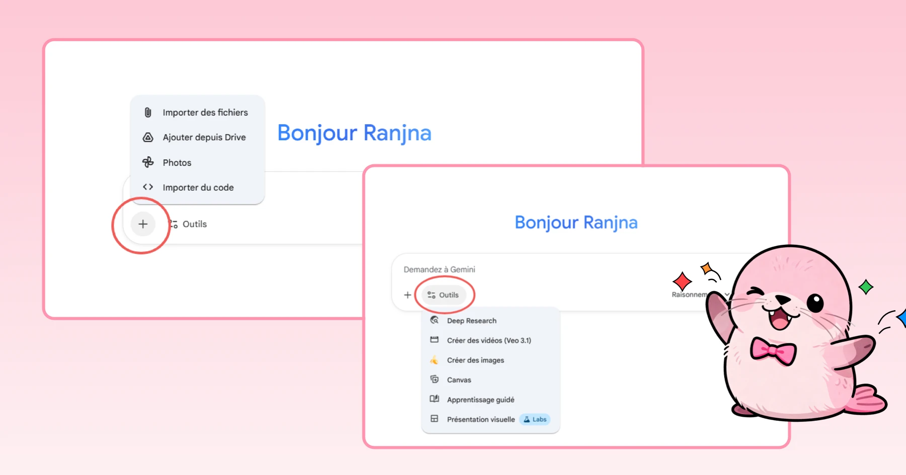 Comment utiliser les fonctionnalités avancées de Gemini ?