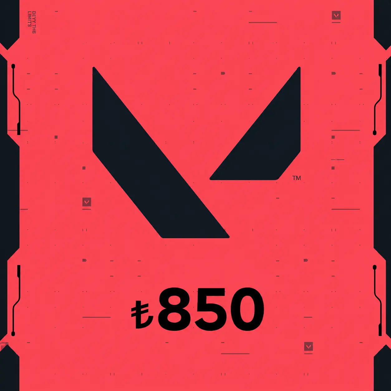 Valorant 850 TRY - 2925 VP Gift Card