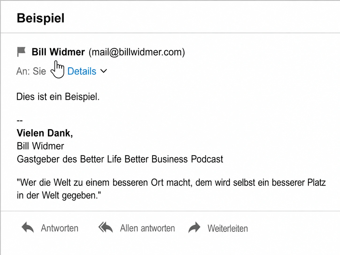 wie man eine E-Mail in AOL whitelisted