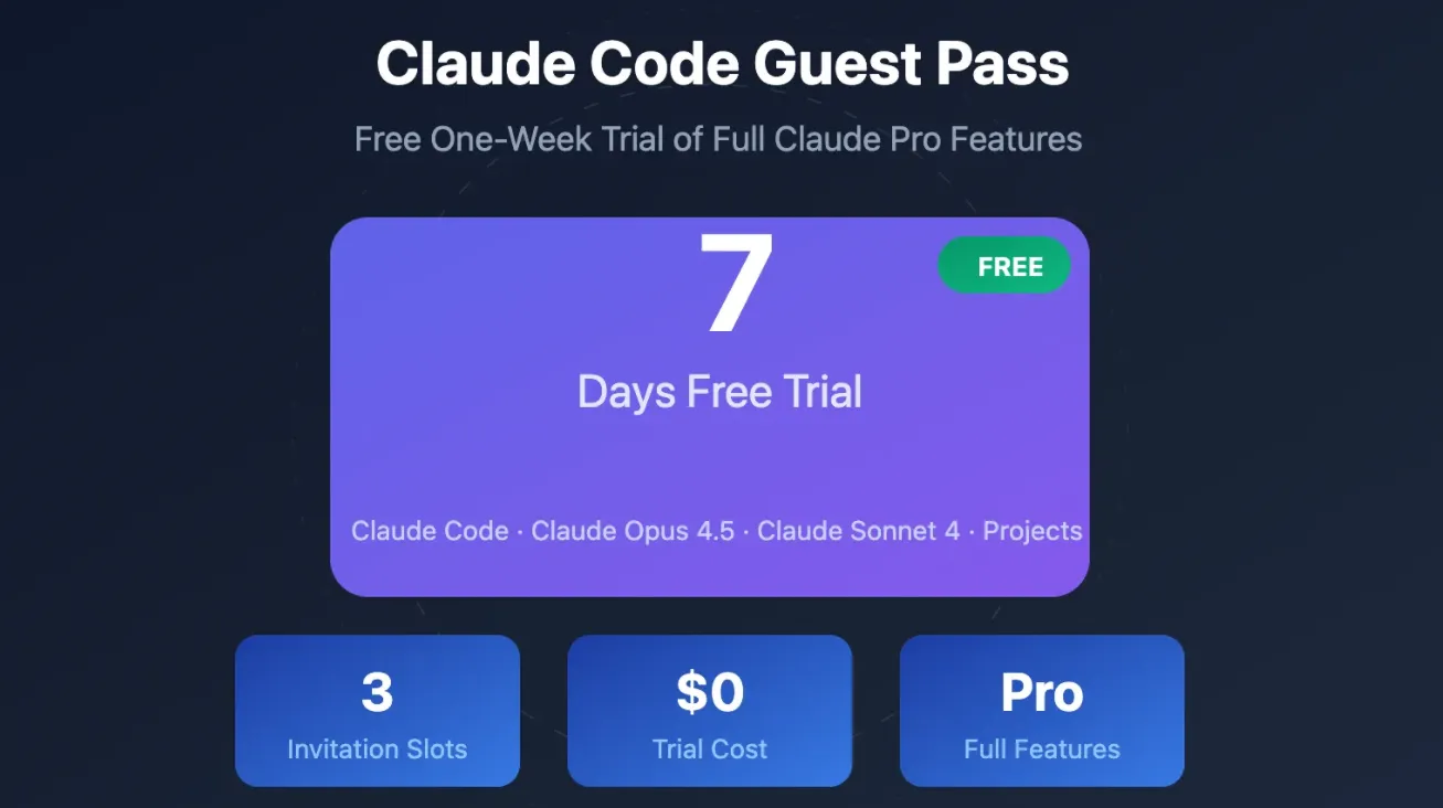 Claude Guest Pass