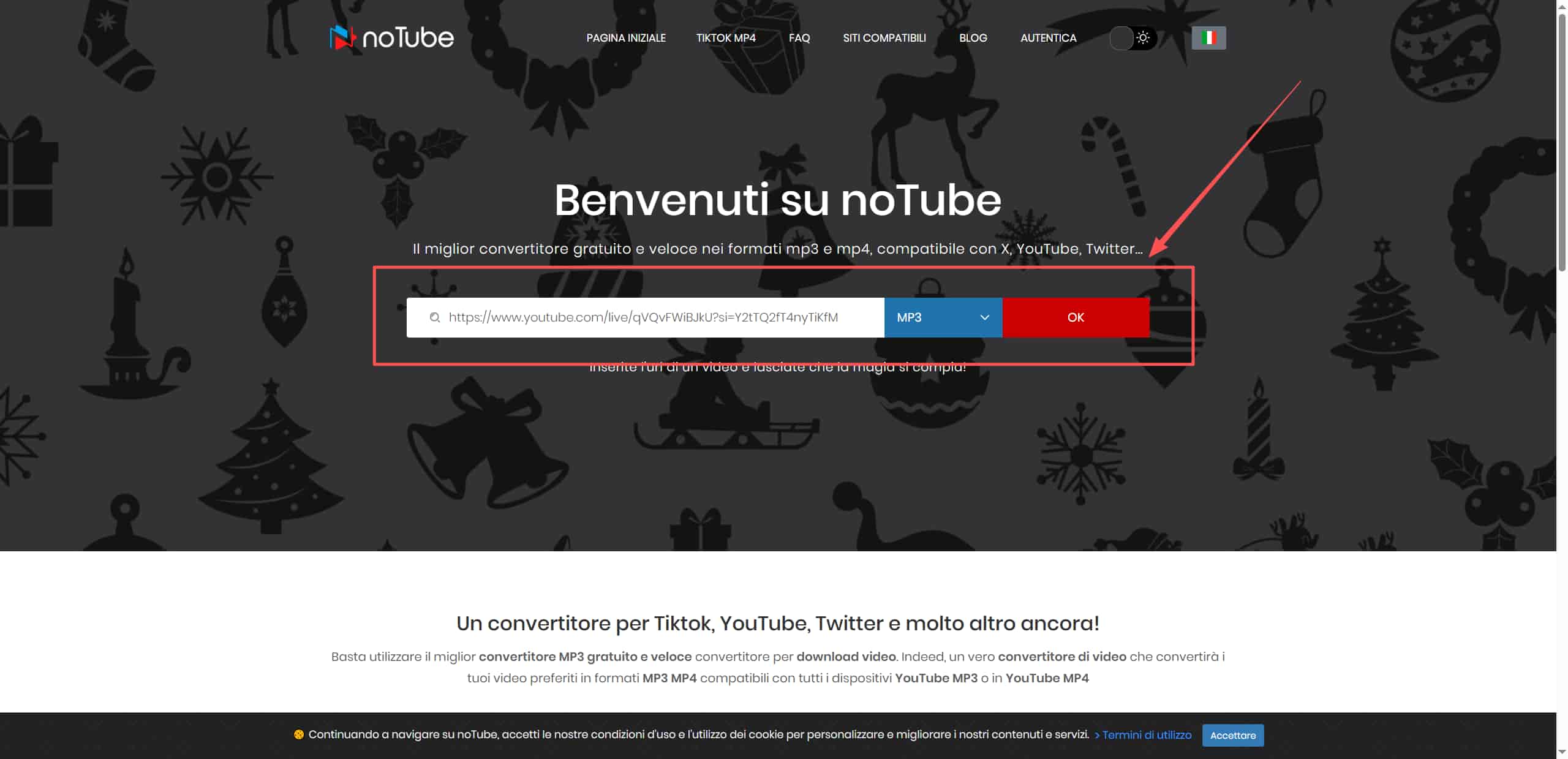 scarica audio da chrome