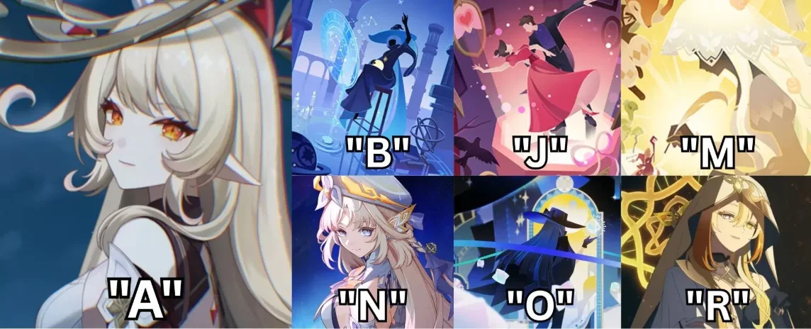 Genshin Hexenzirkel members