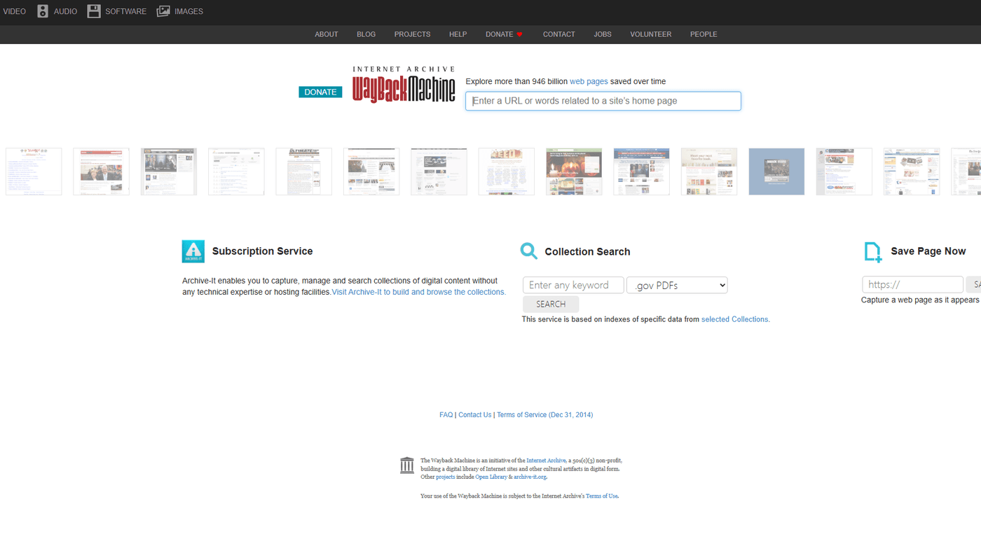 use wayback machine to find deleted youtube videos