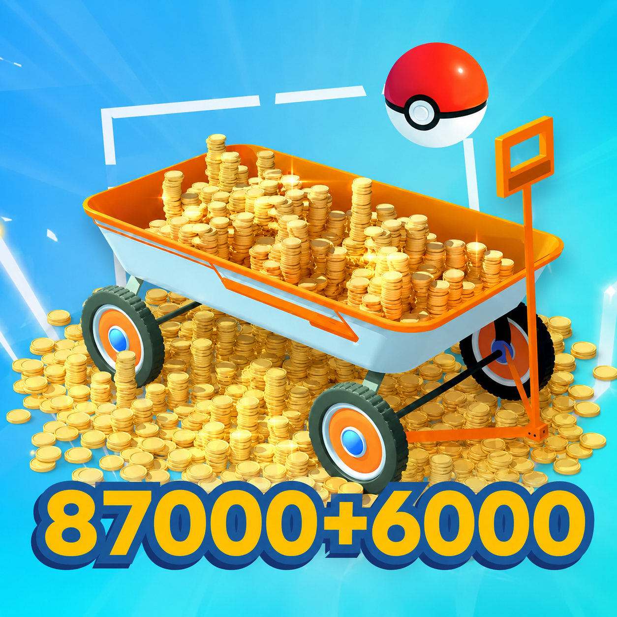 87000+6000 PokeCoins
