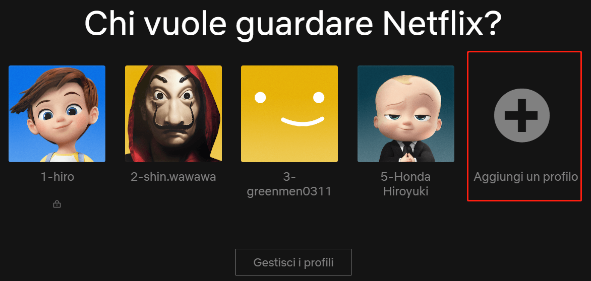 netflix abbonamento condiviso