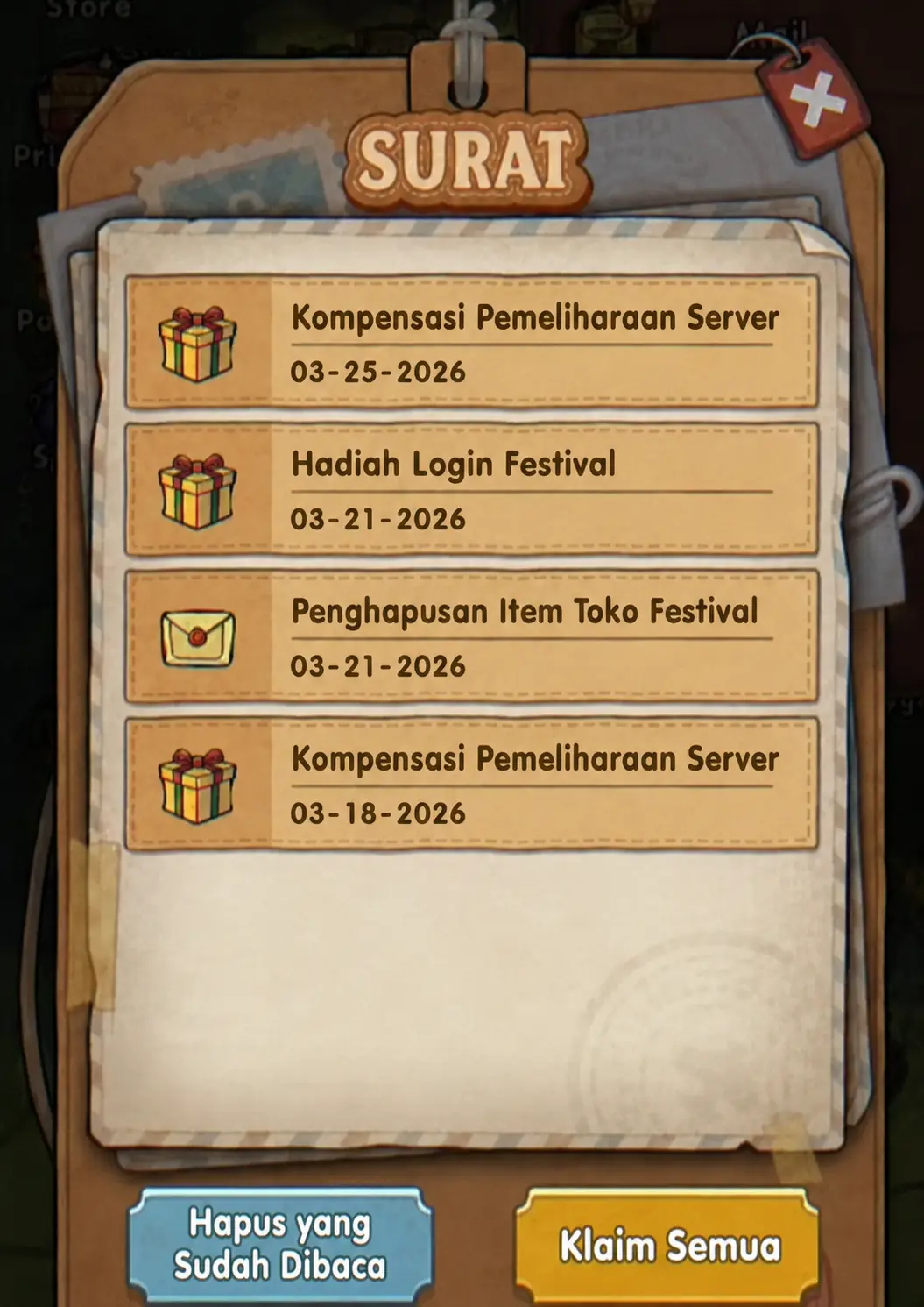 cara redeem kode acecraft langkah 4