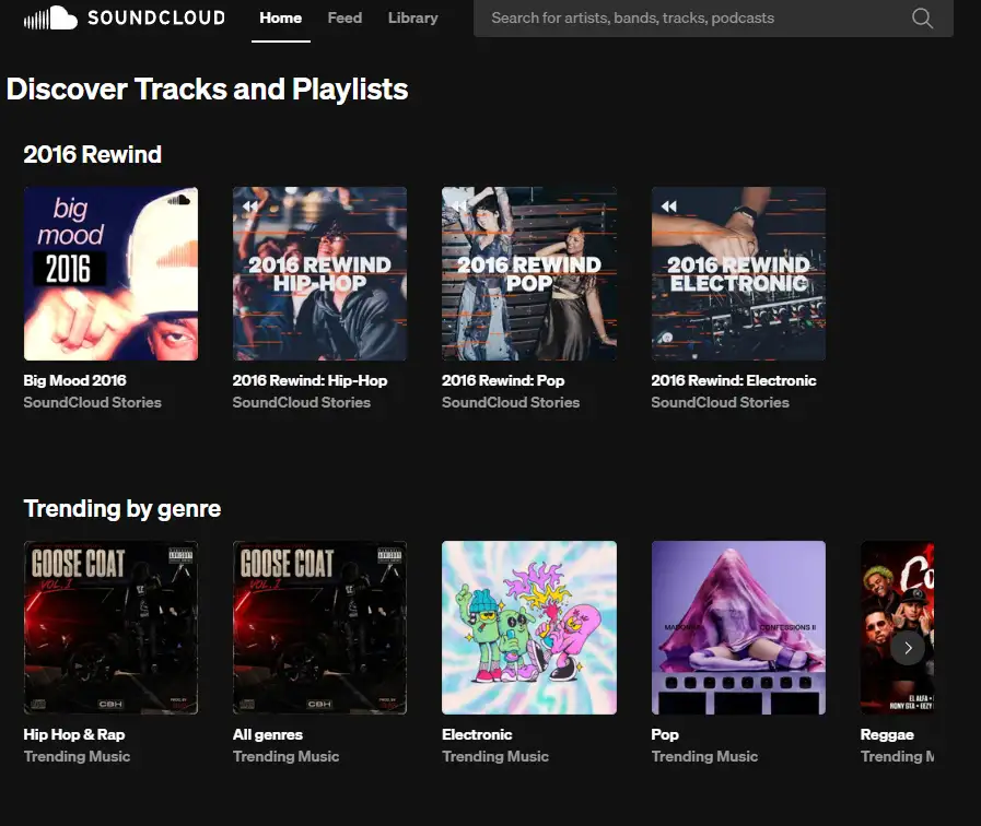 SoundCloud — Best Spotify Alternative for Indie & DJ Music