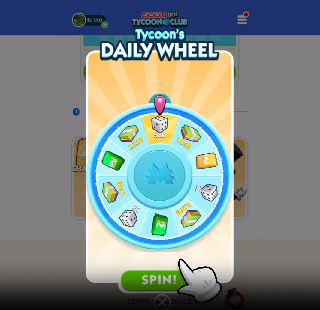 Tycoon Club rewards