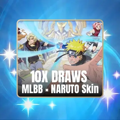 MLBB × NARUTO 스킨 10회 뽑기