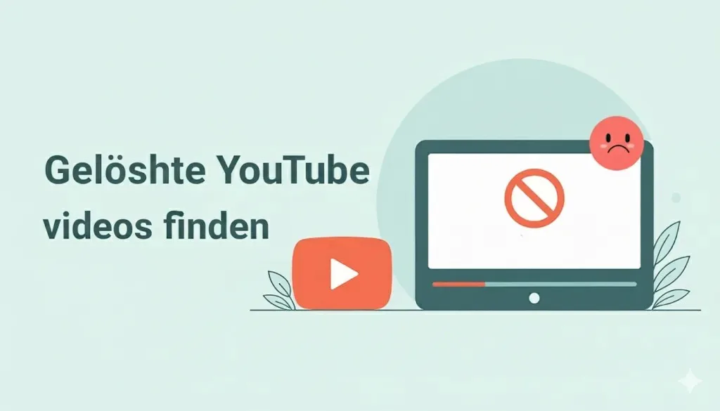 gelöschte youtube videos finden