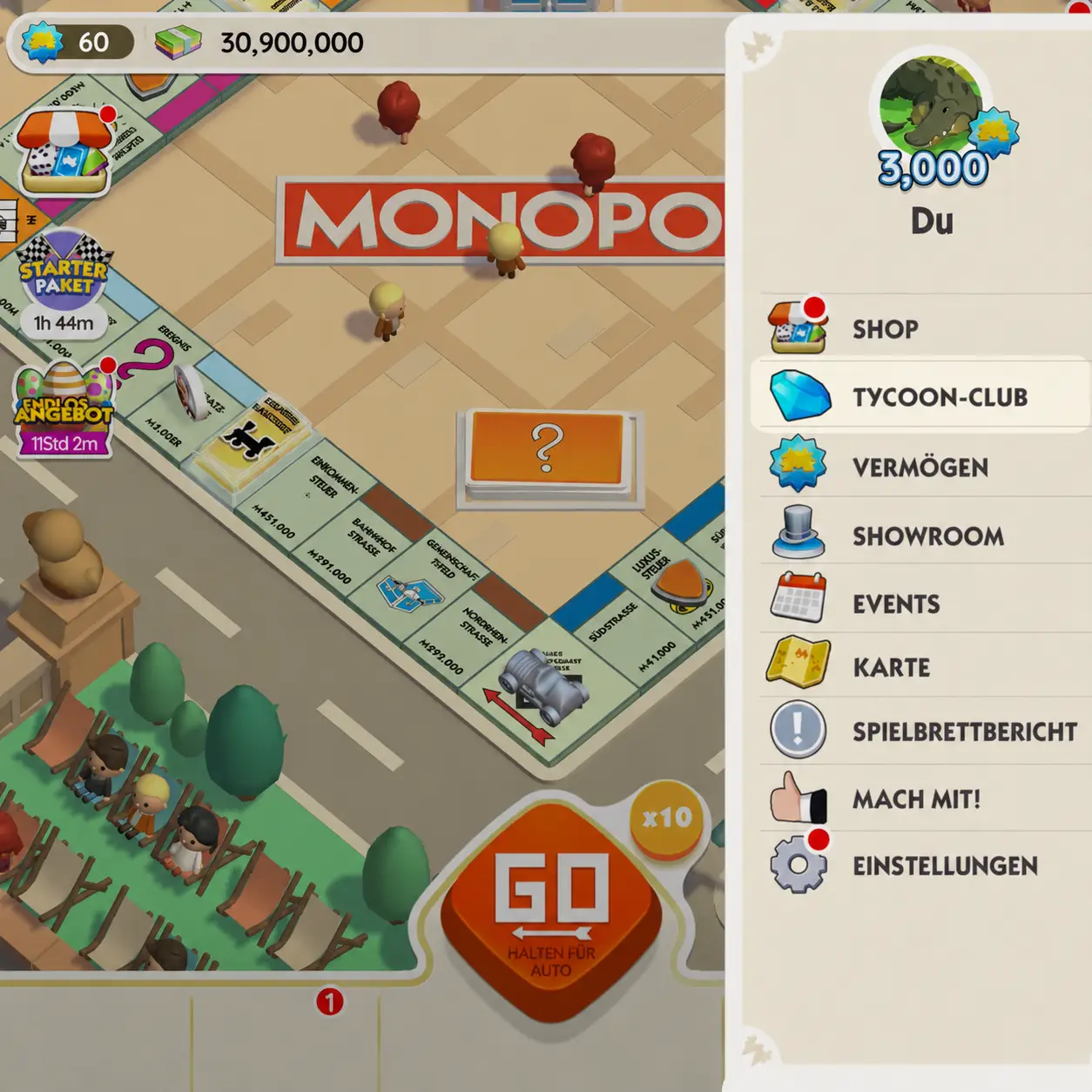 Tycoon Club Zugang