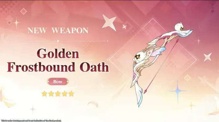 Golden Frostbound Oath