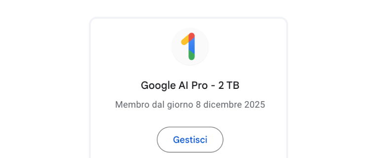 Abbonamento Google AI Pro