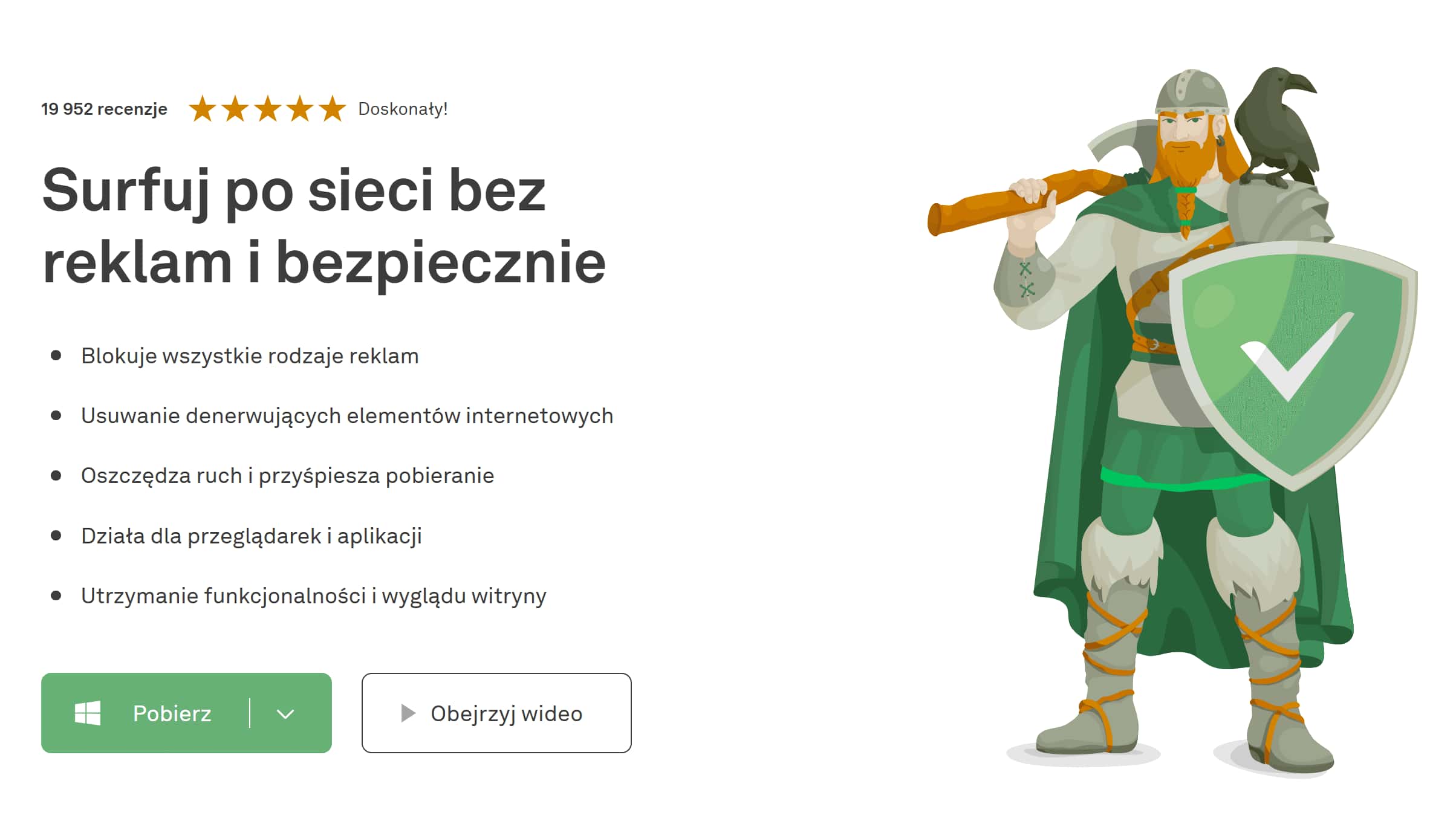 blokowanie reklam youtube