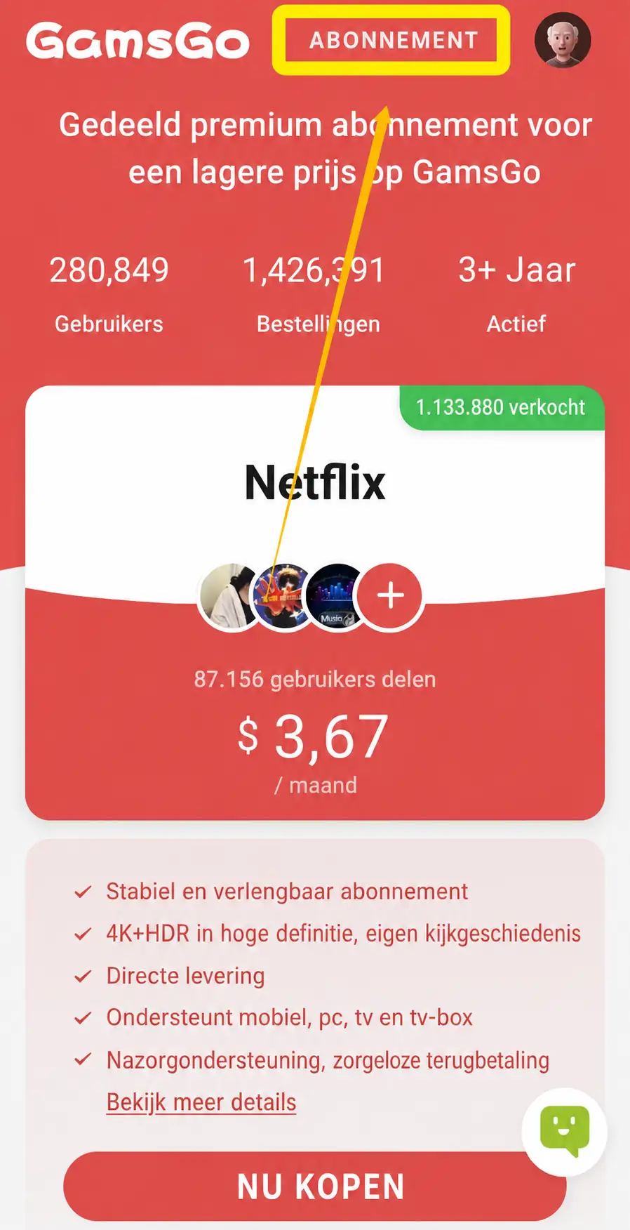 netflix verlengen