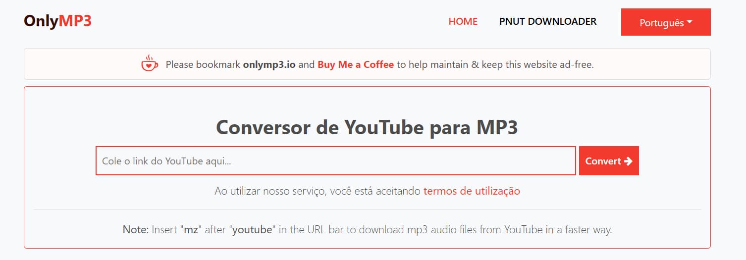 baixar video do youtube em mp3