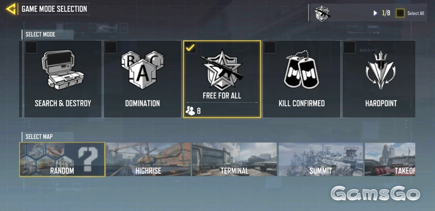 What game modes are available in CODM ranked