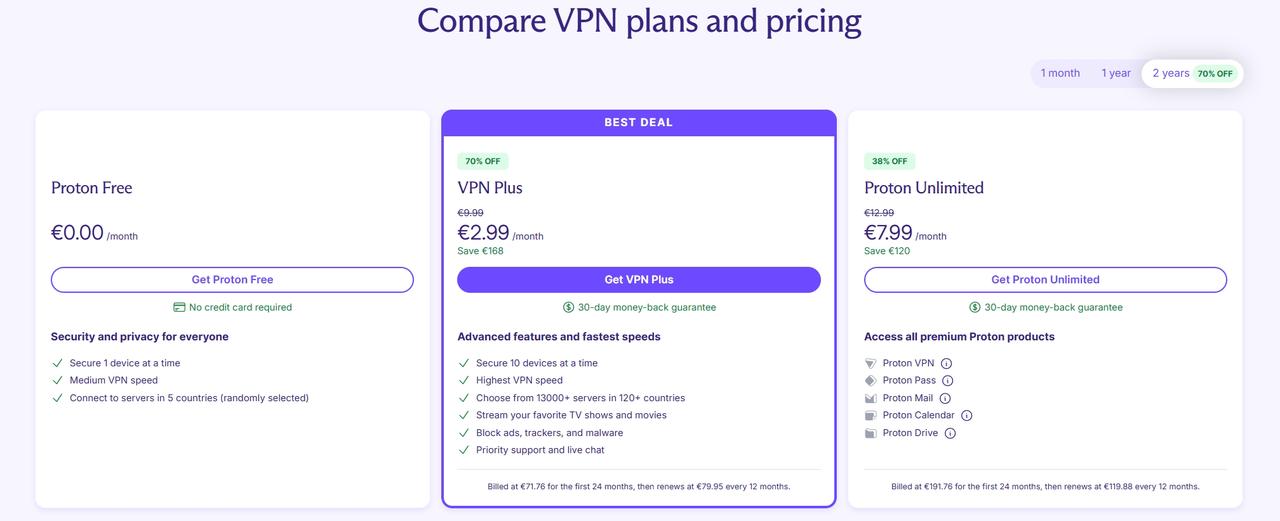 vpn europe