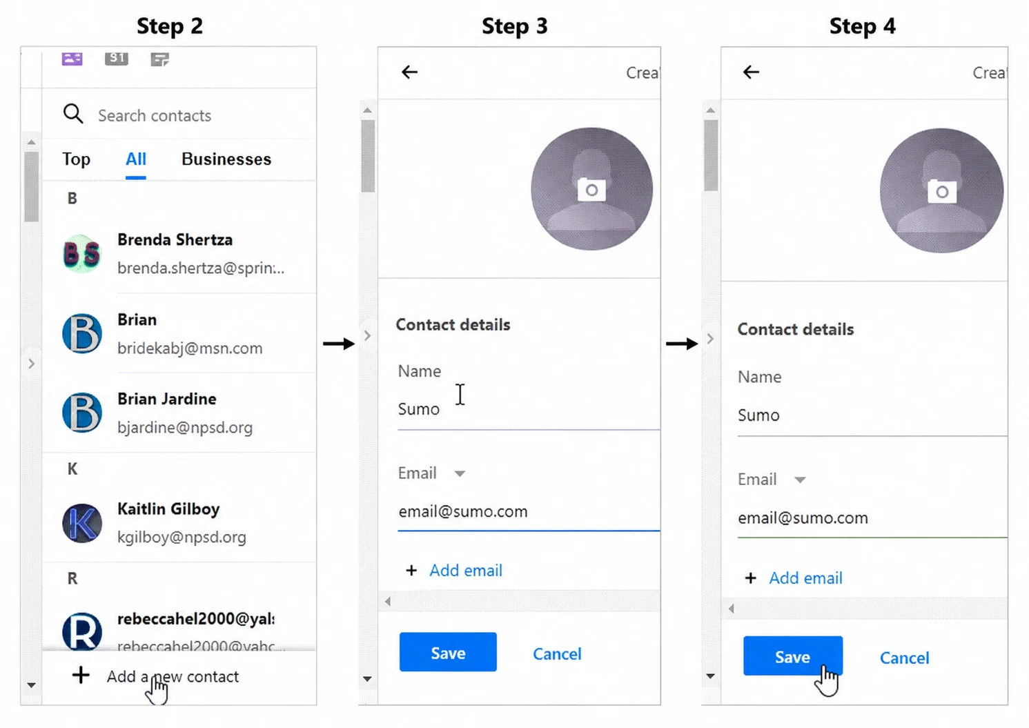 YAHOO email whitelist