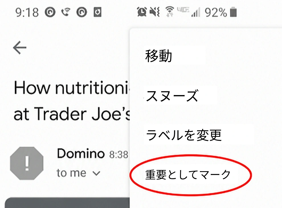 Gmailでメールをホワイトリストに登録する方法