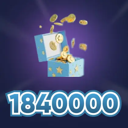 1840000 Coins