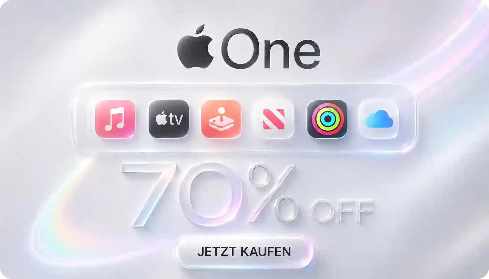 Apple-One-Kontoangebot mit Apple Music auf GamsGo