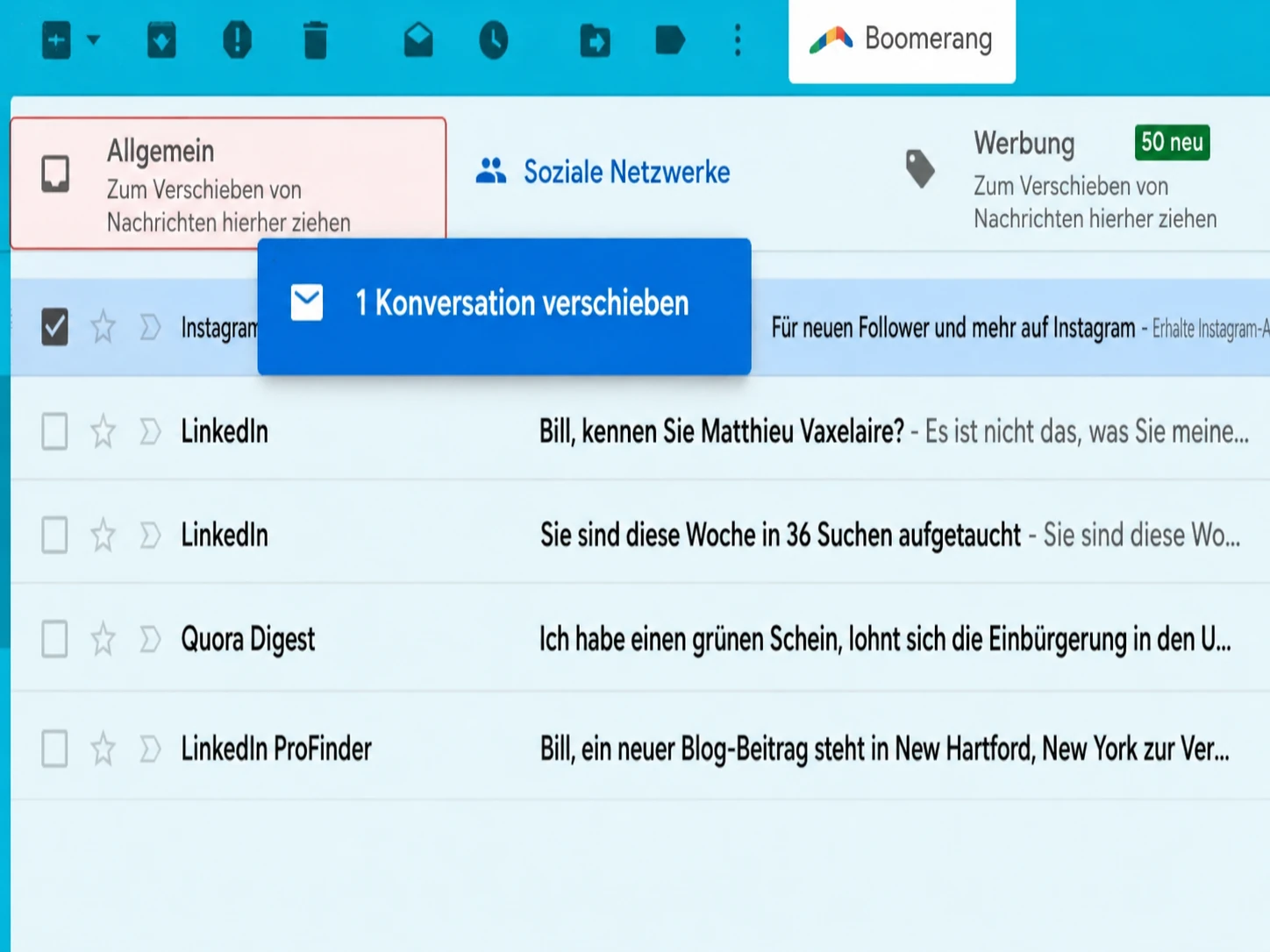 wie man eine E-Mail in Gmail auf die Whitelist setzt