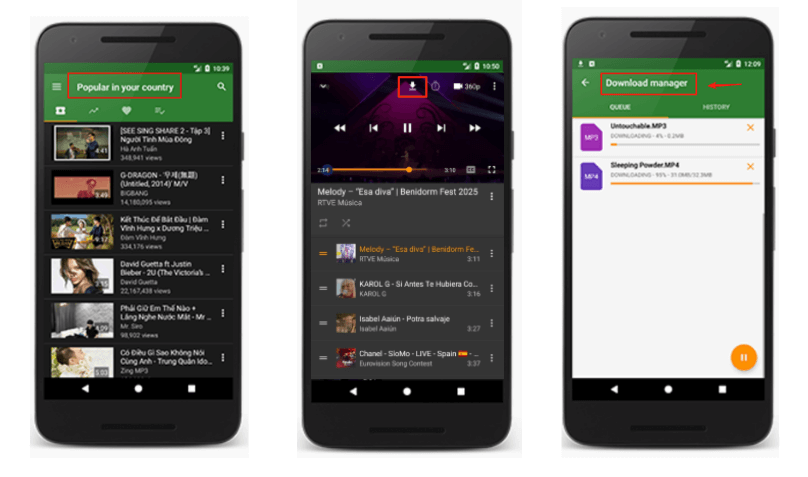 rip music from youtube