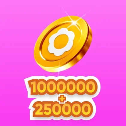 1000000+250000 Gold Coins