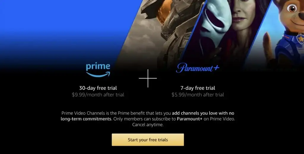 free paramount plus