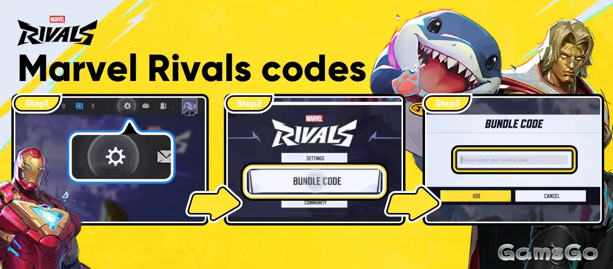 Redemption Process for Marvel Rivals Bundle Codes
